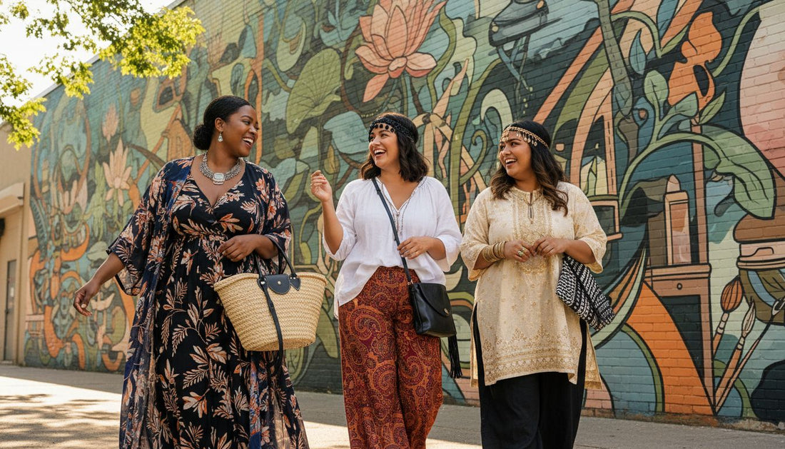 plus size boho fashion