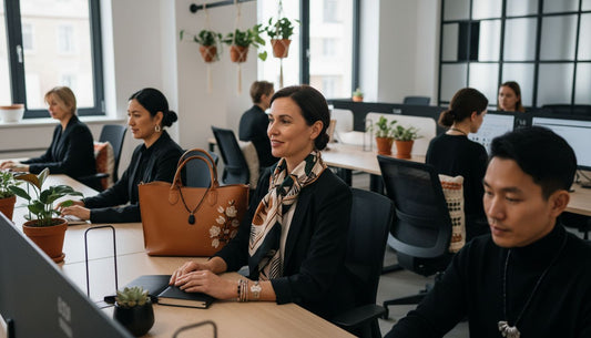 boho office accessories
