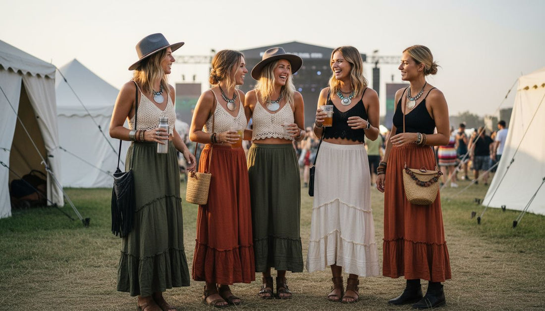 boho festival street style