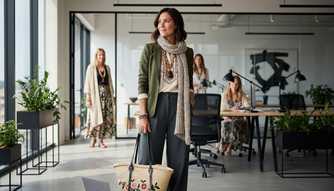 modern boho professional